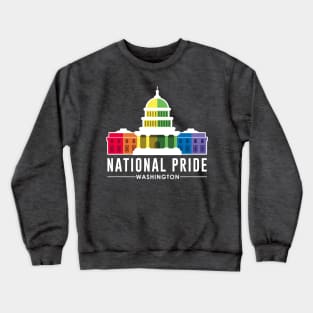 National Pride March Washington | LGBT | Political Trending Crewneck Sweatshirt